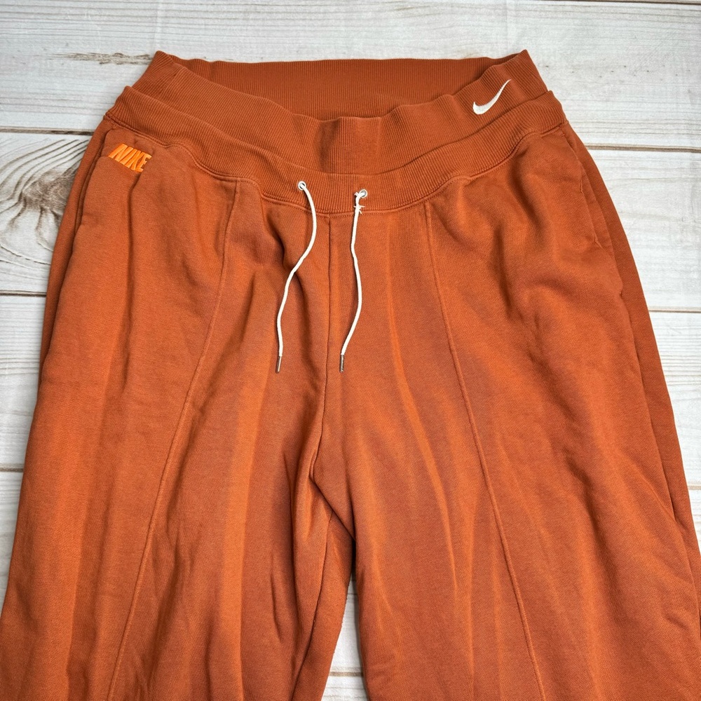 Nike burnt orange sweat pants XXL